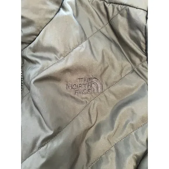 The North Face Womens Large Reversible Jacket Fleece/Puffer with Pockets L/XL XC - Picture 3 of 10